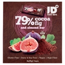 ID 79% cocoa fig and almond bar 3 x 35 g