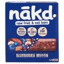 nakd. raw fruit & nut bars Blueberry Muffin 4 x 35 g