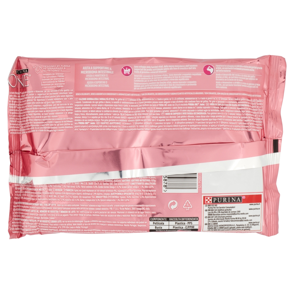 PURINA ONE Single Serve - Junior - Pollo - 4x85g