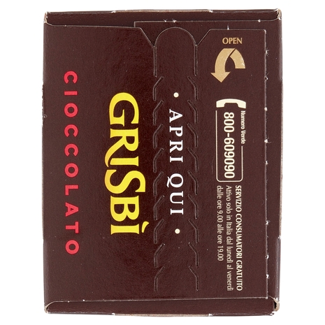 Grisbì Fresh Cioccolato 9 x 15 g