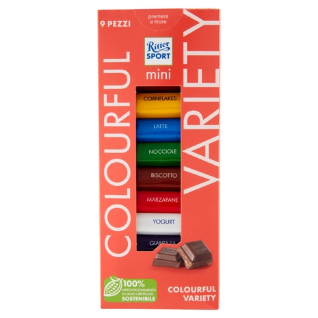 Ritter Sport mini Colourful Variety 9 x 16,67 g