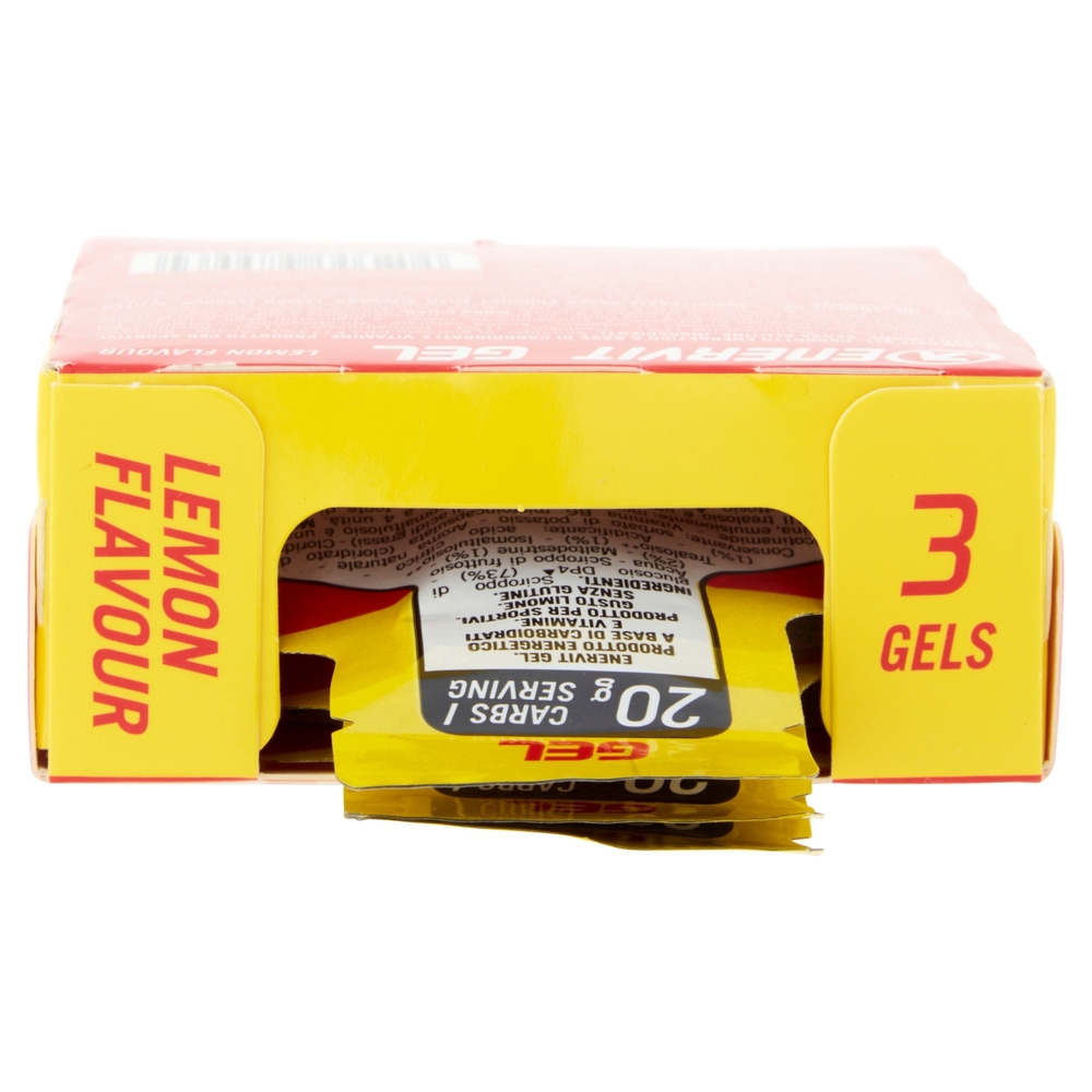 Enervit Gel Lemon Flavour 3 x 25 ml