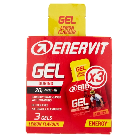Enervit Gel Lemon Flavour 3 x 25 ml