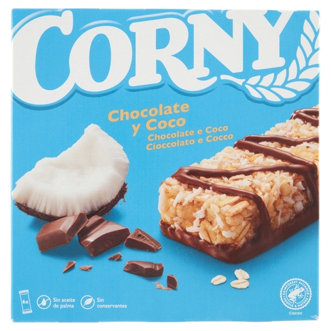 Corny Cioccolato e Cocco 6 x 25 g