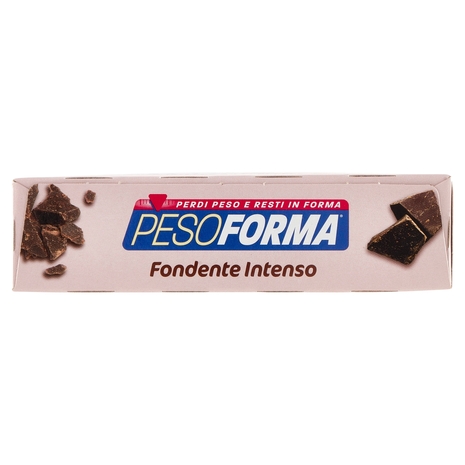 Pesoforma Fondente Intenso, sostitutivo del pasto ricco di fibre, 224 kcal per pasto, 12 x 31 g