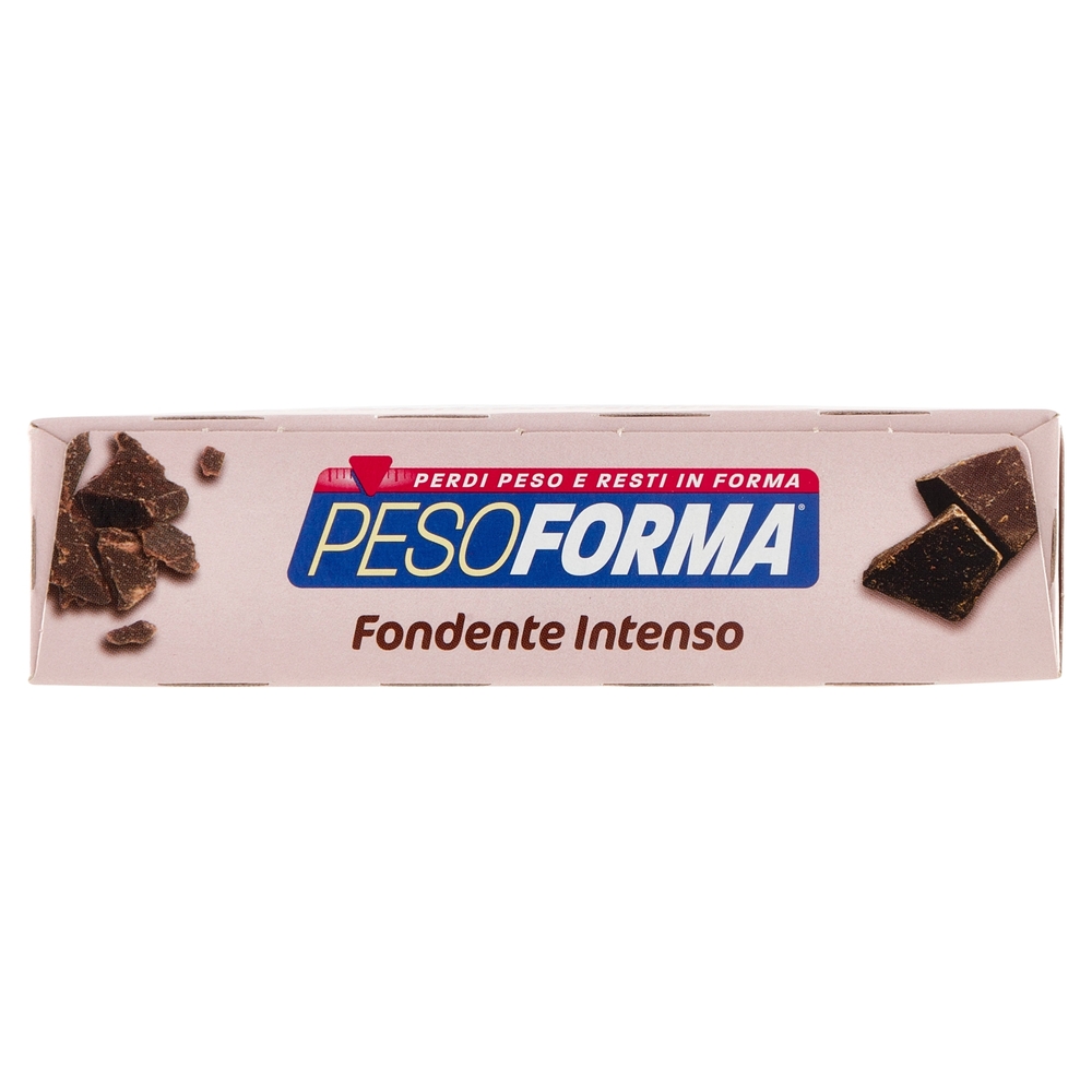 Pesoforma Fondente Intenso, sostitutivo del pasto ricco di fibre, 224 kcal per pasto, 12 x 31 g