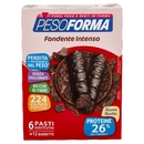 Pesoforma Fondente Intenso, sostitutivo del pasto ricco di fibre, 224 kcal per pasto, 12 x 31 g