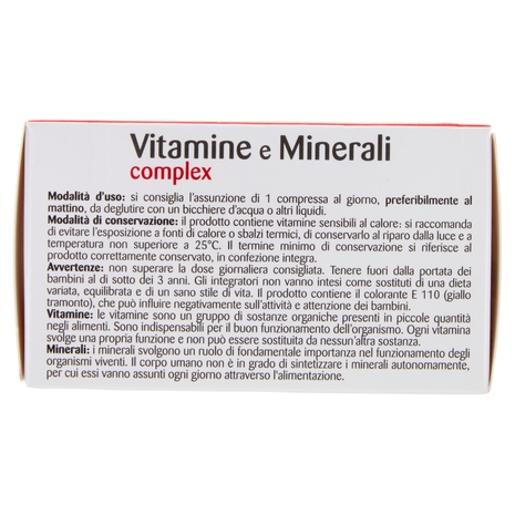 Matt Divisione Pharma Vitamine e Minerali complex 60 compresse 79,8 g