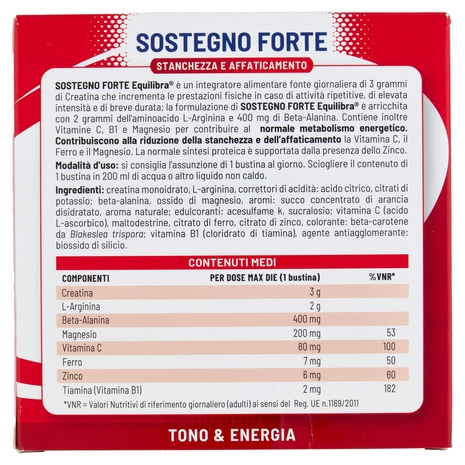 equilibra Sostegno Forte Bustine Monodose 22 x 8 g
