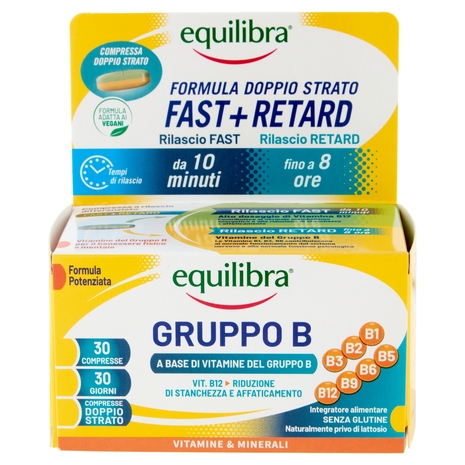 equilibra Gruppo B Compresse Doppio Strato 30 x 1 g