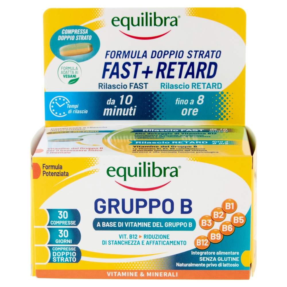 equilibra Gruppo B Compresse Doppio Strato 30 x 1 g
