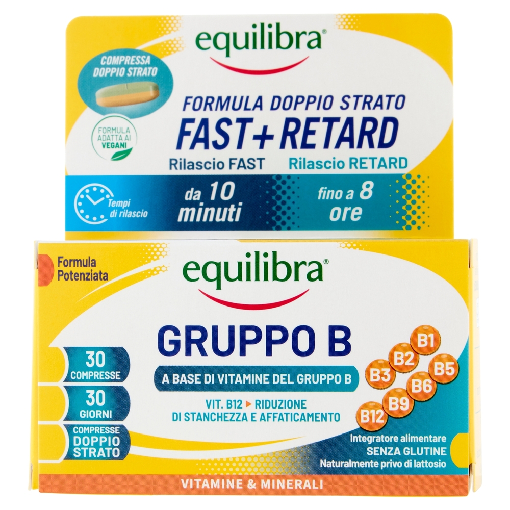 equilibra Gruppo B Compresse Doppio Strato 30 x 1 g