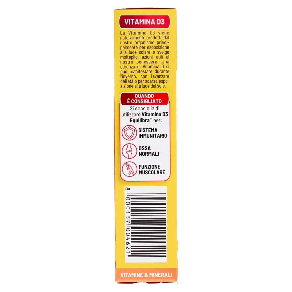 equilibra Vitamina D3 2000 U.I. Sistema Immunitario Compresse 30 x 81 mg