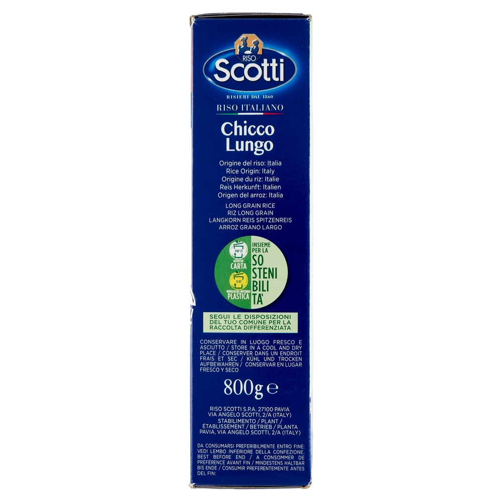 Riso Scotti Chicco Lungo 800 g