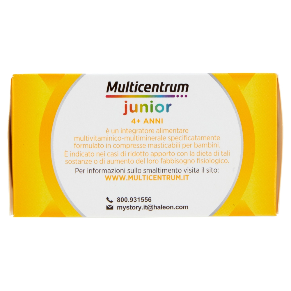 Multicentrum Junior 30 Compresse masticabili 56 g