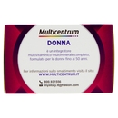 Multicentrum Donna Acido Folico, Calcio, Ferro Integratore Multivitaminico Completo 30 cpr 47 g