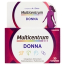 Multicentrum Donna Acido Folico, Calcio, Ferro Integratore Multivitaminico Completo 30 cpr 47 g