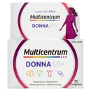 Multicentrum donna 50+ integratore multivitaminico e sali minerali con vitamina D 30 compresse 49 g