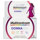 Multicentrum donna 50+ integratore multivitaminico e sali minerali con vitamina D 30 compresse 49 g