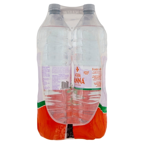 ACQUA PANNA, Acqua Minerale Naturale Oligominerale 30% RPET, 6x1,5L