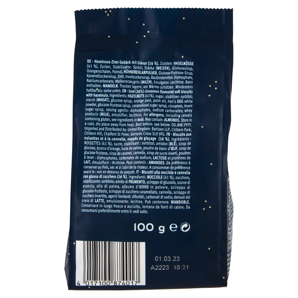 Bahlsen Zimt Sterne 100 g