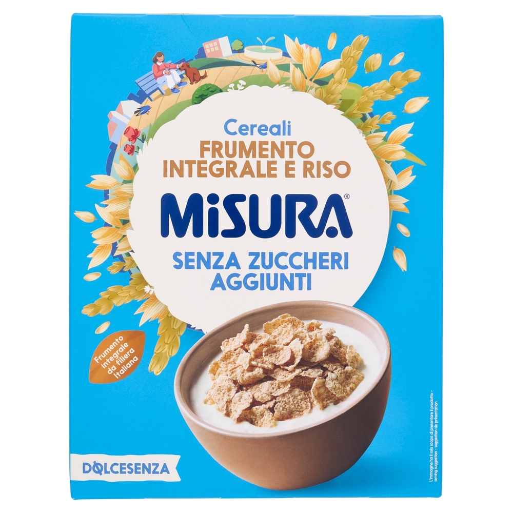 Misura Dolcesenza Frumento 100% Integrale, Avena e Riso 350 g