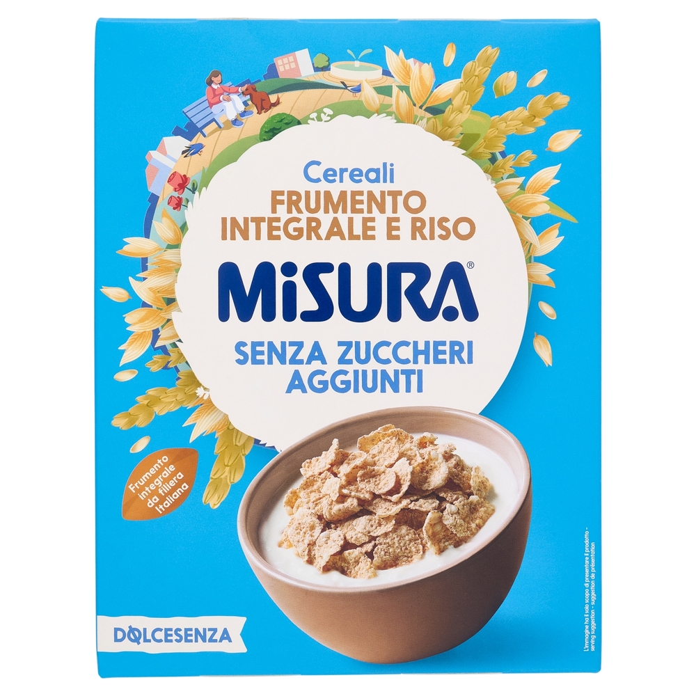 Misura Dolcesenza Frumento 100% Integrale, Avena e Riso 350 g