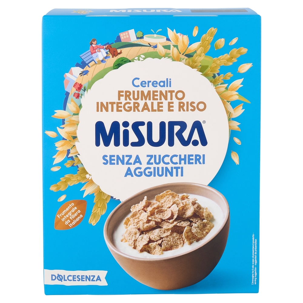 Misura Dolcesenza Frumento 100% Integrale, Avena e Riso 350 g