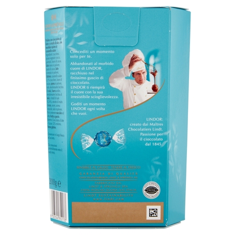 Lindt Lindor Cioccolatini Cioccolato al latte Caramello 200 g