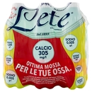 Lete Acqua Minerale Effervescente Naturale 6 x 50 cl