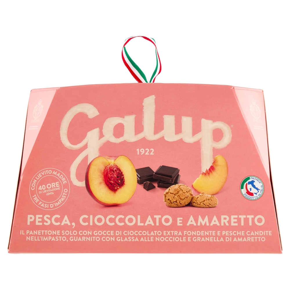 Galup Amaretto, Cioccolato e Pesca 750 g