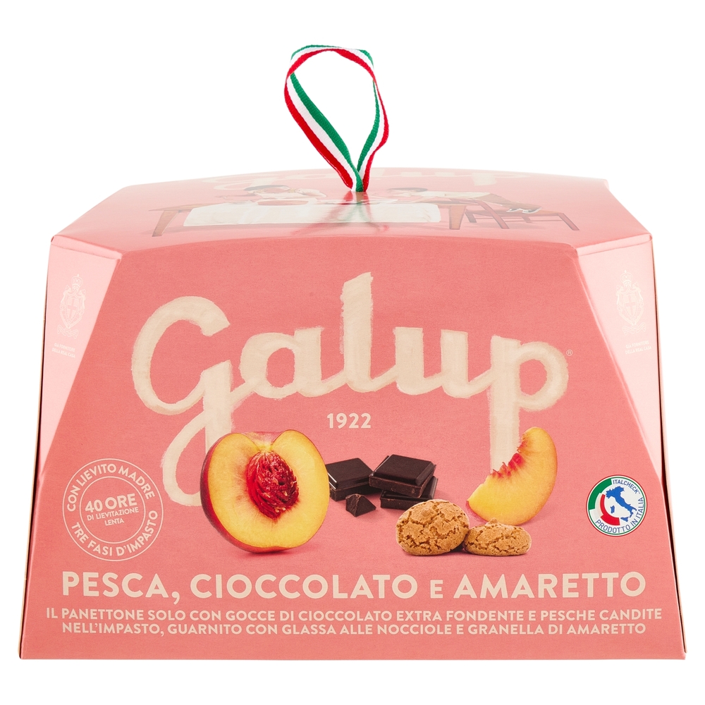 Galup Amaretto, Cioccolato e Pesca 750 g