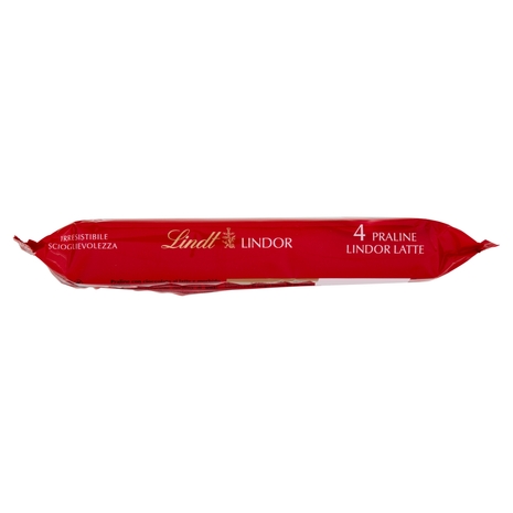 Lindt Cioccolatini Lindor 4 cioccolatini latte 50 g