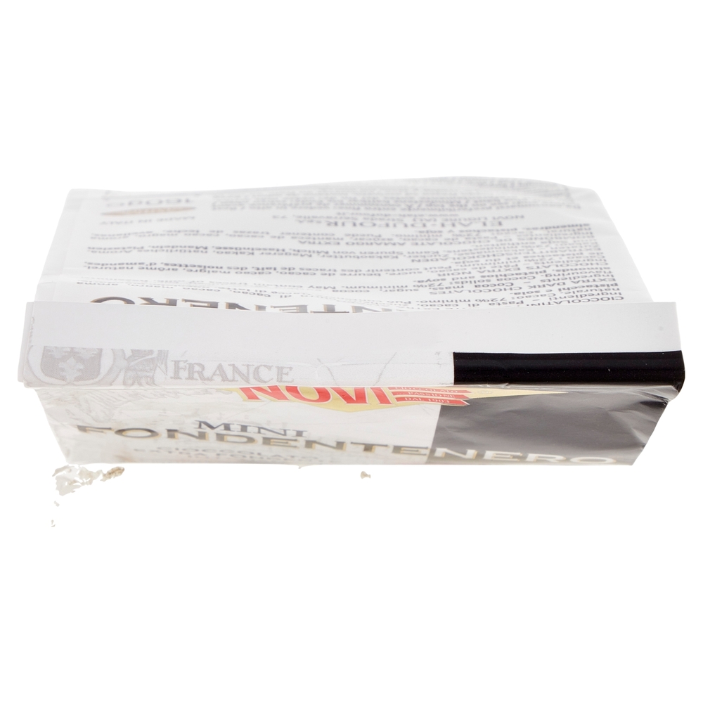 Novi Mini Fondentenero Cioccolato Extra Fondente Intenso 160 g
