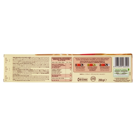 Sperlari Torrone Ricoperto di Caramel Dorè Salato Tenero alla Mandorla 200 g