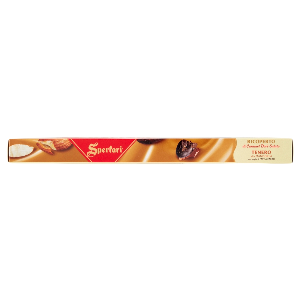 Sperlari Torrone Ricoperto di Caramel Dorè Salato Tenero alla Mandorla 200 g