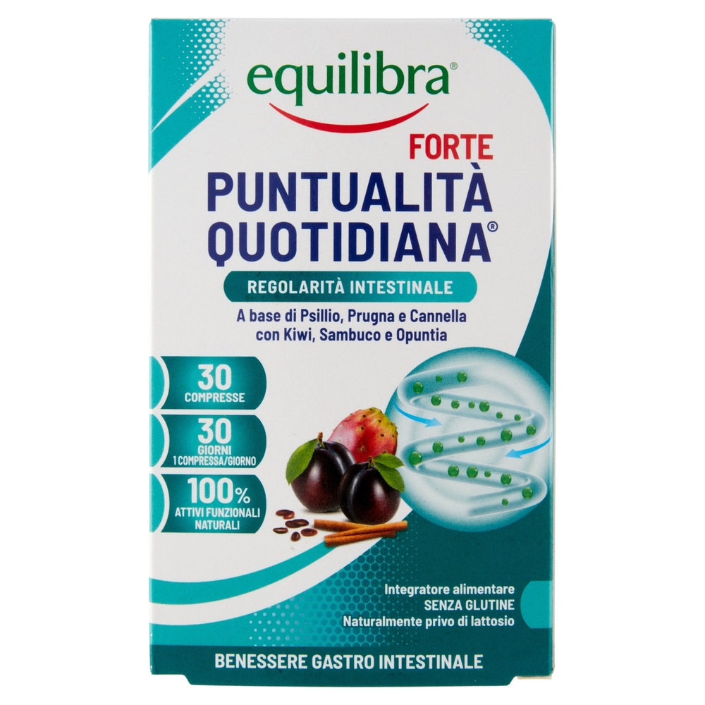 equilibra Puntualità Quotidiana Forte Regolarità Intestinale 30 Compresse 33 g
