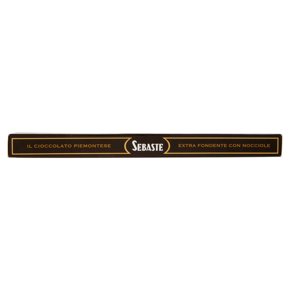Sebaste Cioccolato Extra Fondente con Nocciole 150 g