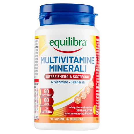 equilibra Multivitamine Minerali Difese Energia Sostegno 60 Compresse 73,4 g