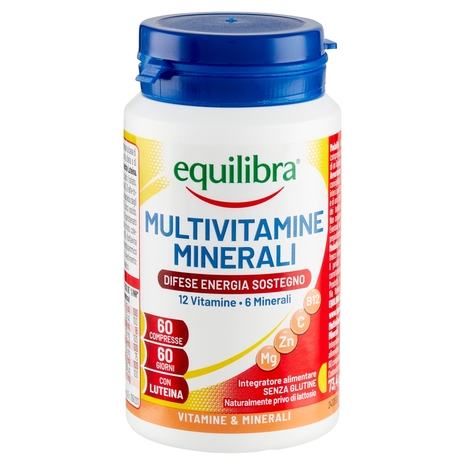 equilibra Multivitamine Minerali Difese Energia Sostegno 60 Compresse 73,4 g