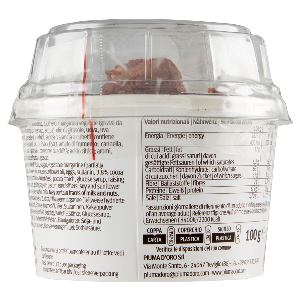 Piuma D'oro Happy Halloween Dolcetto o Scherzetto al Cacao 100 g