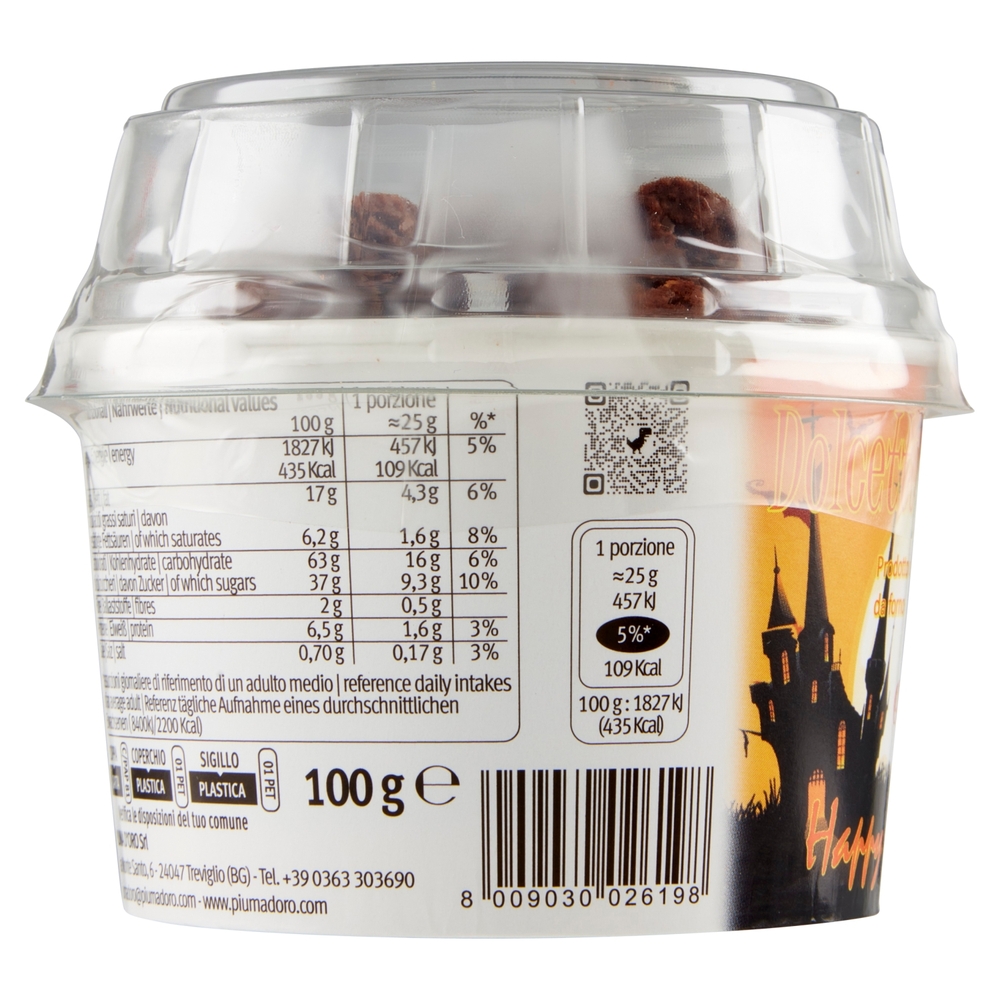 Piuma D'oro Happy Halloween Dolcetto o Scherzetto al Cacao 100 g