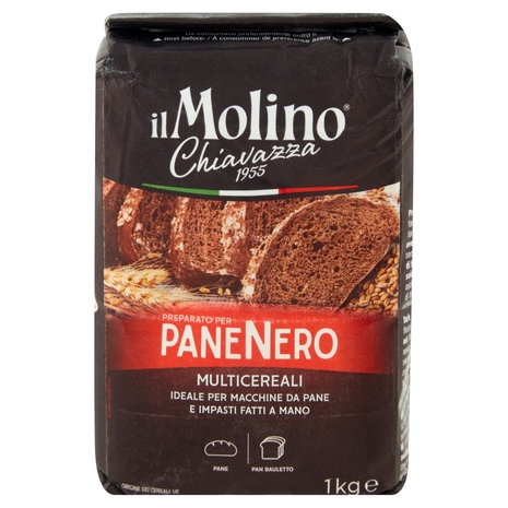 il Molino Chiavazza Preparato per PaneNero Multicereali 1 kg