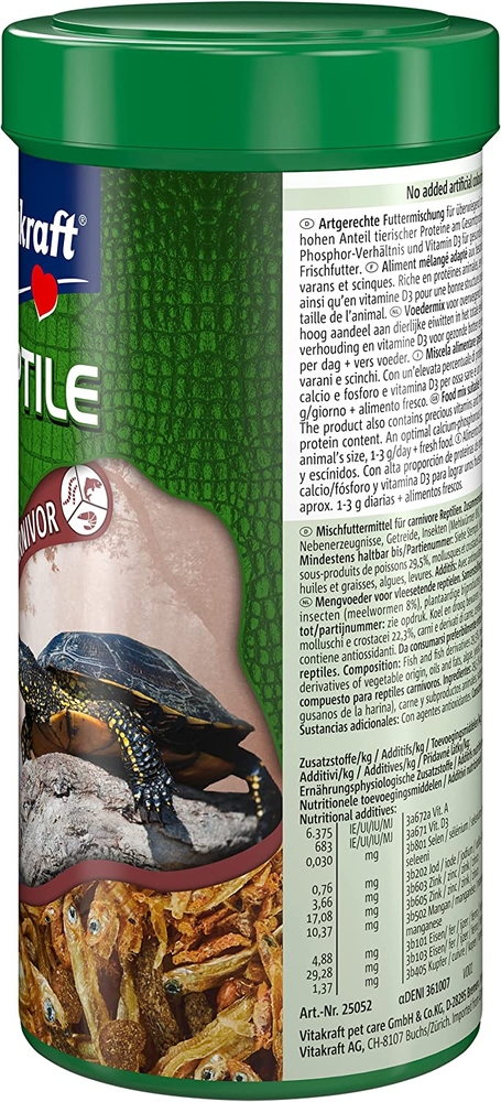 Vitakraft Reptile Nature Menu Carnivor 40 g