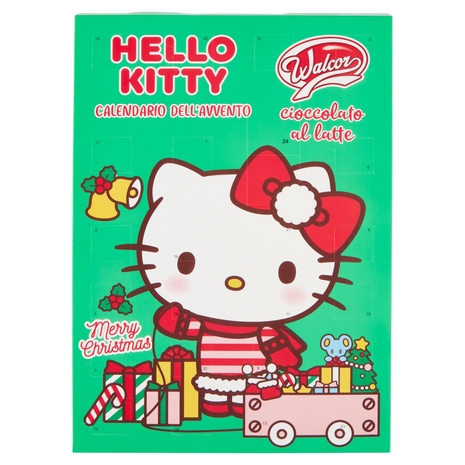 Walcor Calendario dell'Avvento cioccolato al latte Hello Kitty 24 pezzi 125 g