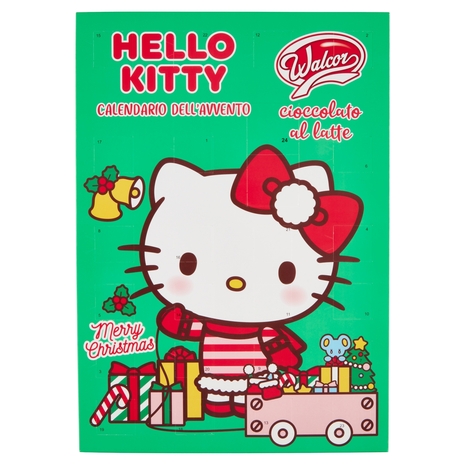 Walcor Calendario dell'Avvento cioccolato al latte Hello Kitty 24 pezzi 125 g