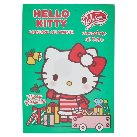Walcor Calendario dell'Avvento cioccolato al latte Hello Kitty 24 pezzi 125 g
