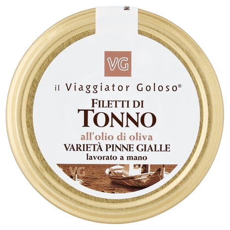 Filetti di Tonno a Pinne Gialle all'Olio di Oliva Il Viaggiator Goloso