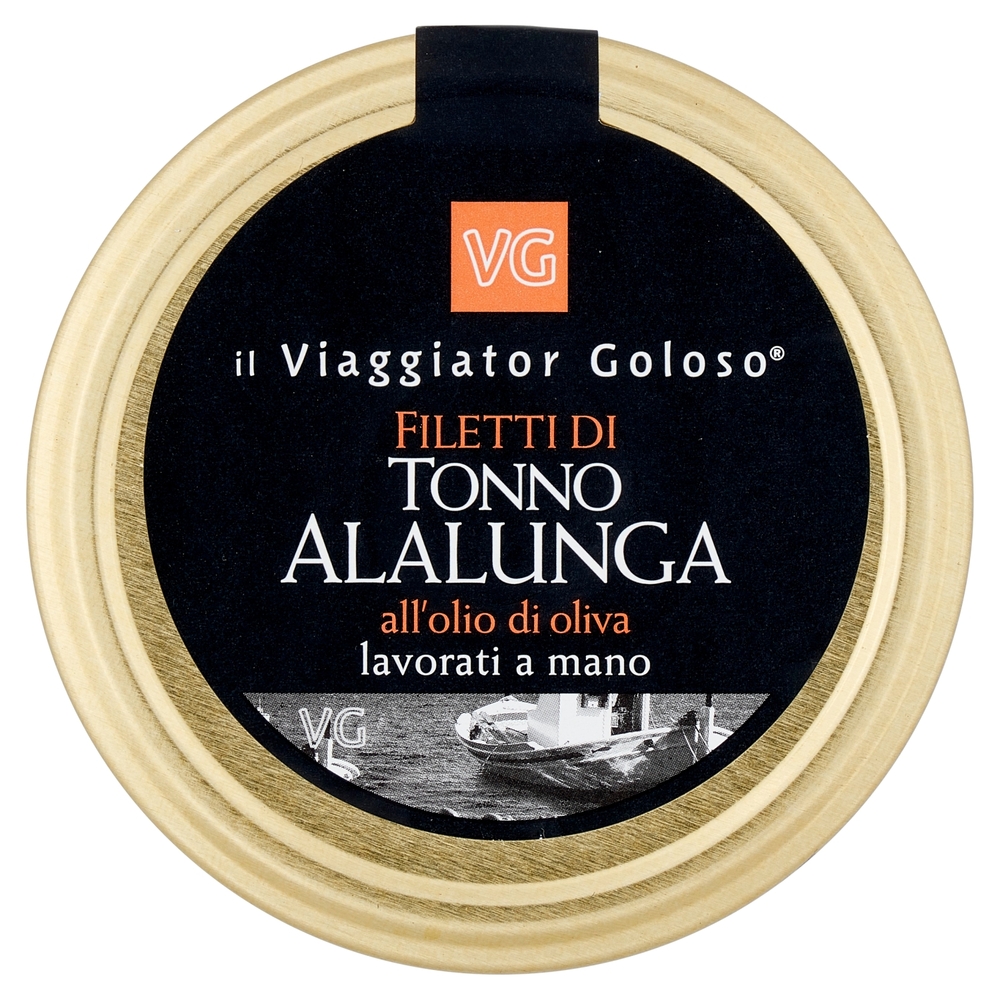 Filetti di Tonno Alalunga all'Olio di Oliva Il Viaggiator Goloso