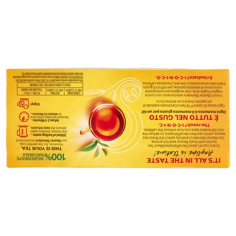 Lipton Yellow Label Deteinato 25 Filtri 37,5 g